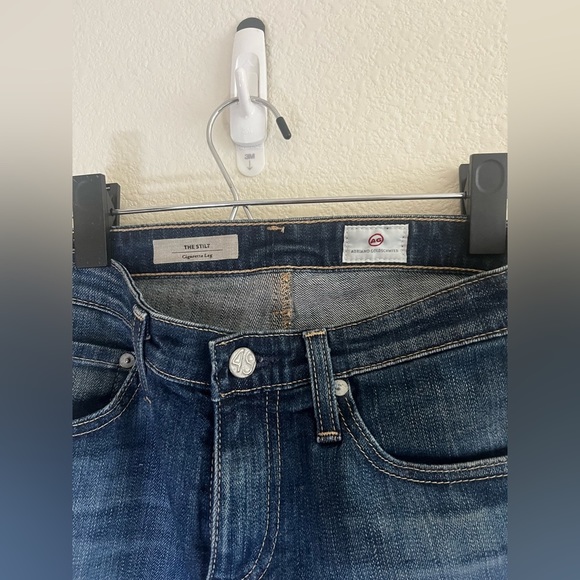 AG Adriano Goldschmied the Stilt Cigarette Leg Jeans Size 26R - Picture 2 of 10